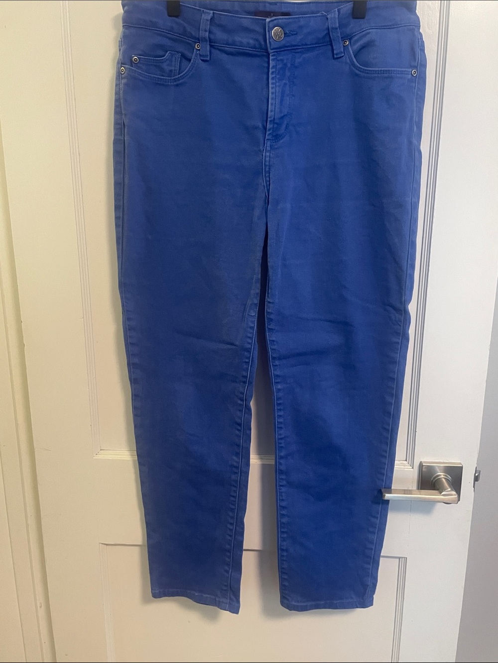 NYDJ Blue Clarissa Ankle Stretch Jeans
